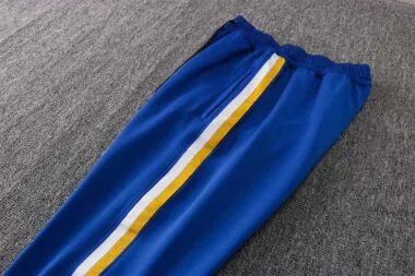 2122 NBA Golden State Warriors Hooded Jacket Kit Light Blue