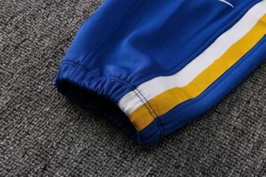 2122 NBA Golden State Warriors Hooded Jacket Kit Light Blue