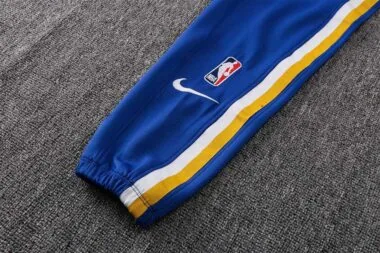 2122 NBA Golden State Warriors Hooded Jacket Kit Light Blue