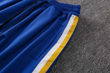 2122 NBA Golden State Warriors Hooded Jacket Kit Light Blue