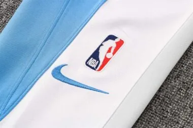 2122 NBA Los Angeles Lakers Hooded Jacket Kit Light Blue