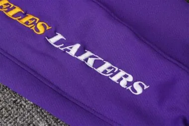 2122 NBA Los Angeles Lakers Hooded Jacket Kit Light Purple
