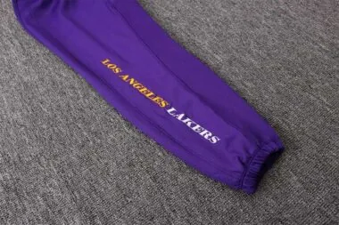 2122 NBA Los Angeles Lakers Hooded Jacket Kit Light Purple