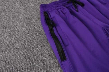 2122 NBA Los Angeles Lakers Hooded Jacket Kit Light Purple