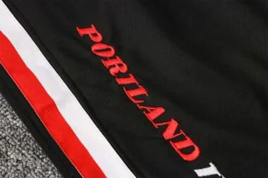 2122 NBA Portland Trail Blazers Hooded Jacket Kit Light Black