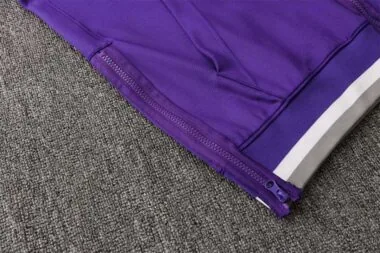 2122 NBA Sacramento Kings Hooded Jacket Kit Light Purple