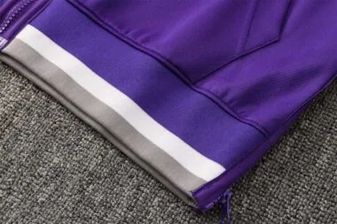 2122 NBA Sacramento Kings Hooded Jacket Kit Light Purple