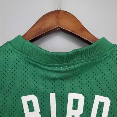 Mitchellness Celtics Green No. 33 Bird Retro Mesh Short Sleeve