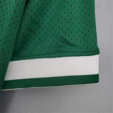 Mitchellness Celtics Green No. 33 Bird Retro Mesh Short Sleeve