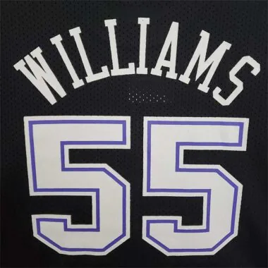 Mitchellness Kings No. 55 White Chocolate Williams Retro Mesh Short Sleeve