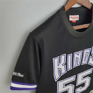 Mitchellness Kings No. 55 White Chocolate Williams Retro Mesh Short Sleeve