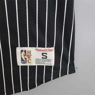 Mitchellness Magic Black No. 1 McGrady Retro Mesh Short Sleeve
