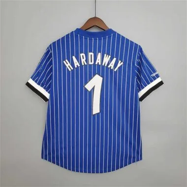 Mitchellness Magic Blue No. 1 HARDAWAY Retro Mesh Short Sleeve