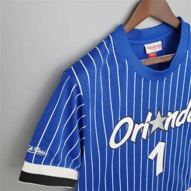 Mitchellness Magic Blue No. 1 HARDAWAY Retro Mesh Short Sleeve