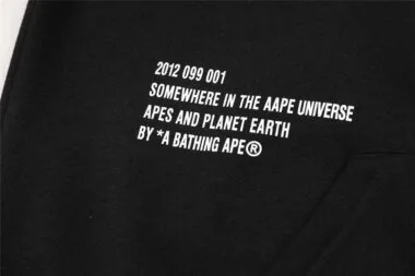 NBA Sweater Chicago Bulls Ape-Man Co-branded Black