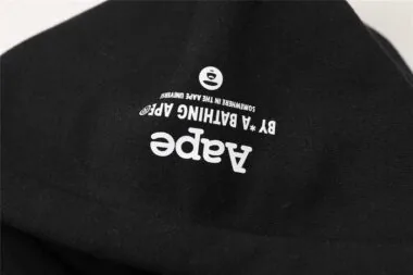 NBA Sweater Chicago Bulls Ape-Man Co-branded Black