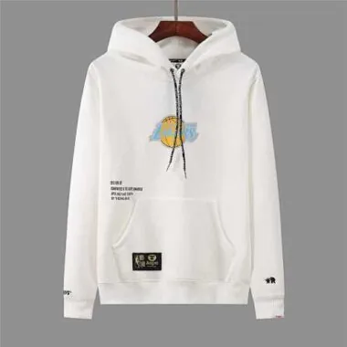 Jersey de la NBA de Los Lakers, de marca compartida, blanco