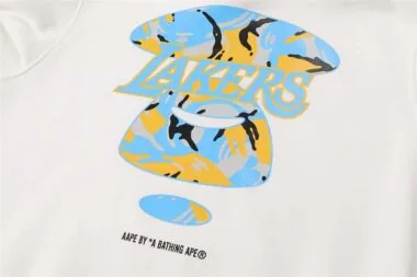 NBA Sweater Los Lakers Co-branded White