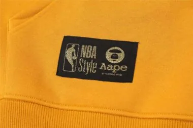 NBA Sweater Los Lakers Co-branded Yellow