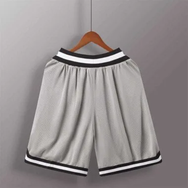 Pantaloncini ricamati (pantaloncini a doppio strato in tessuto a rete)