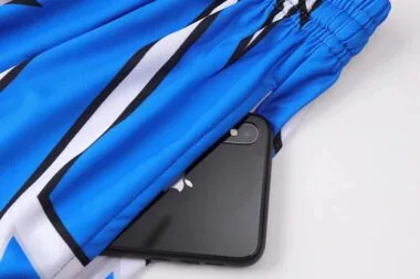 单裤HD3040魔术数码印蓝色M-5XL