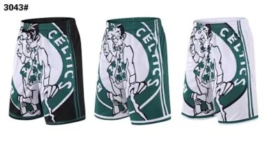 Pantalones HD3043 con estampado digital tricolor de los Celtics, tallas M-5XL