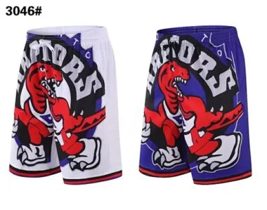 Pantalones HD3046 en dos colores con estampado digital de los Raptors, tallas M-5XL