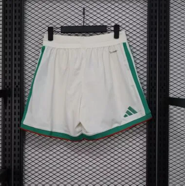 2026 Algerije Witte spelersversie short