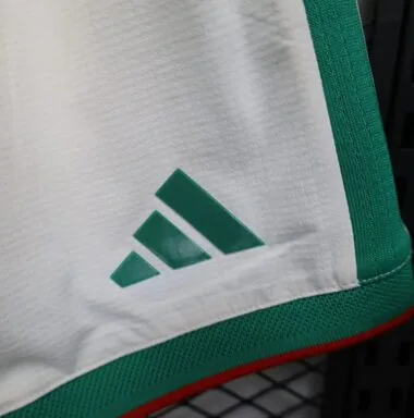 2026 Algerije Witte spelersversie short