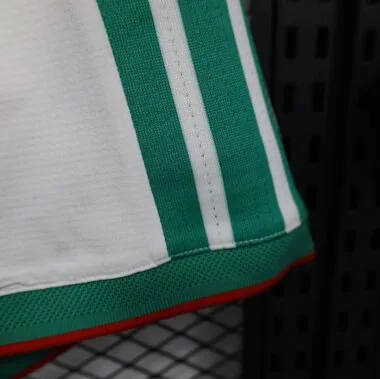 2026 Algerije Witte spelersversie short