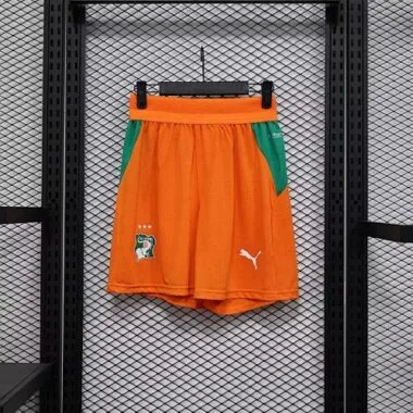 Côte d#039;Ivoire 2026 Orange Player Version Shorts