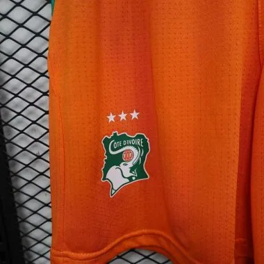 Côte d#039;Ivoire 2026 Orange Player Version Shorts