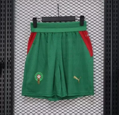 Morocco 2026 Green Player Version Shorts