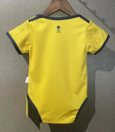 25-26 AL NASSR home baby jersey