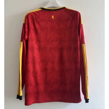 Belgium 2026 World Cup Home Long Sleeve Jersey
