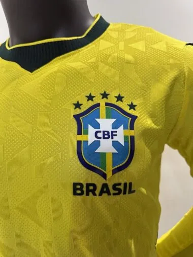 Brazil 2026 World Cup Home Long Sleeve player version (S-4XL)