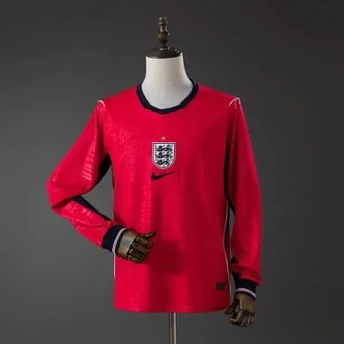 England 2026 World Cup Home Long sleeve soccer jerseys S-4XL