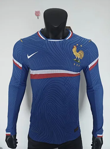 France 2026 World Cup Blue Special Long Sleeve player version Jersey size S-2XL