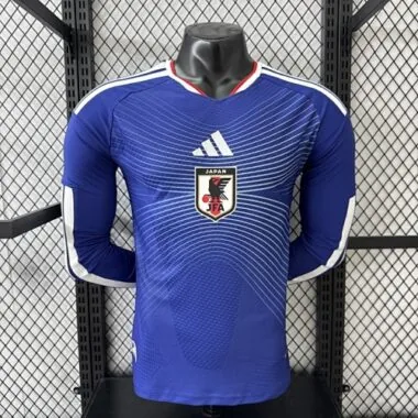 Japan 2025/26 Home Long Sleeve player version size S-2XL