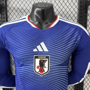 Japan 2025/26 Home Long Sleeve player version (S-2XL)