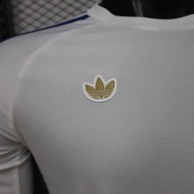 Leeds United 2025/26 White Casual Long SLeeve Jersey Player Version