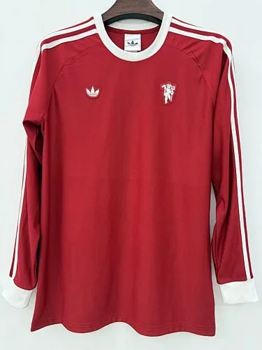Manchester United 2025/26 Retro Model jersey Long Sleeve S-2XL