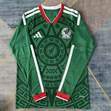 Mexico 2026 World Cup Home Long sleeve Jersey (S-4XL)