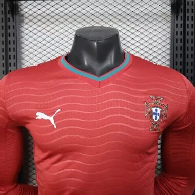 Portugal 2026 World Cup Home Long Sleeve player version Jersey (S-4XL)