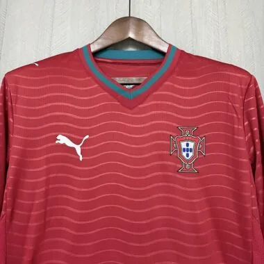 Portugal 2026 World Cup Homne Long sleeve Jersey (S-4XL)