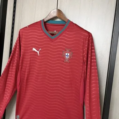 Portugal 2026 World Cup Homne Long sleeve Jersey (S-4XL)