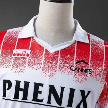 Retro 1995/96 Cannes Home Jersey Long Sleeve (S-XXL)