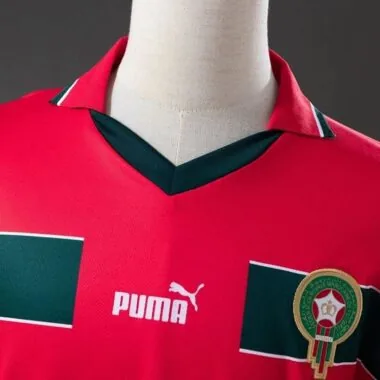 Retro 1998 Morocco Second Home Jersey Long Sleeve (S-XXL)