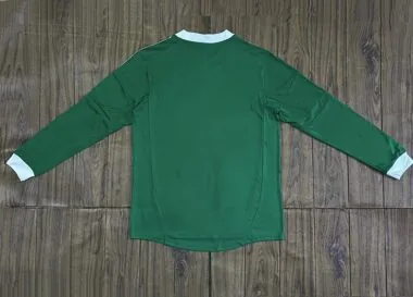 Retro 2012 Germany away long sleeve green Jersey (S-2XL)