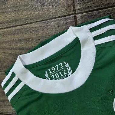 Retro 2012 Germany away long sleeve green Jersey (S-2XL)